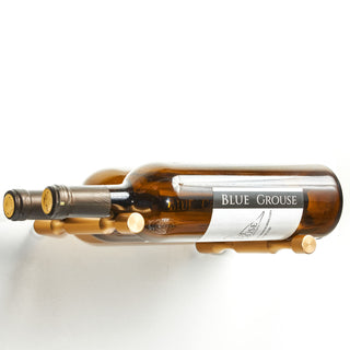 VINdustry Label View Two Bottle Deep Wine Pegs (Pair)