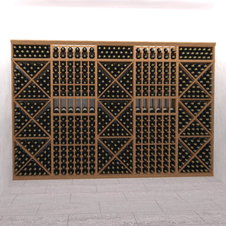 The Mix Precision Wood Wine Rack Kit - 7 Feet Tall