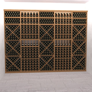 The Mix Precision Wood Wine Racking Display Kit - 8 Feet Tall