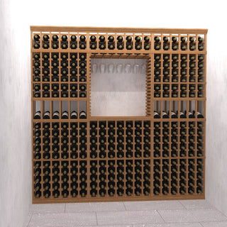 The Tasting Niche Precision Wood Wine Racking Display Kit - 7 Feet Tall