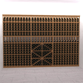 The Wine Wall Precision Wood Wine Racking Display Kit - 7 Feet Tall
