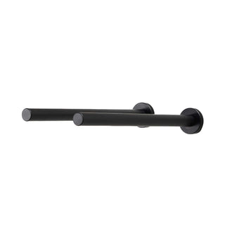 Matte Black Cork Forward VINdustry Wine Pegs with Drywall Cover Plates (included with drywall kit)