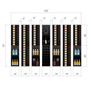 THE WINE WALL MAX VINdustry Wine Wall