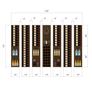 THE WINE WALL MAX VINdustry Wine Wall