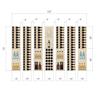 THE WINE WALL MAX VINdustry Wine Wall