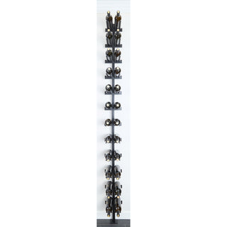 caption Double Bottle Wide Cork Forward V Bar Floating Wine Rack