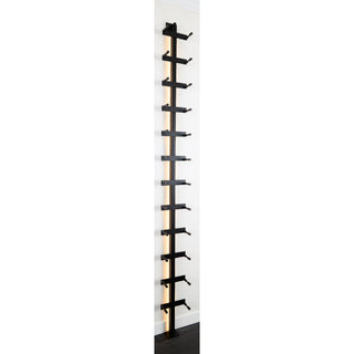 Caption Modern Wall-Mount Wine Rack With Label-Forward Display