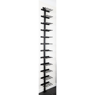 caption Triple Bottle Wide Cork Forward V Bar Floating Wine Rack (shown without bottles)