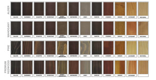 1 Column Precision Kit Wine Rack Colour Swatch