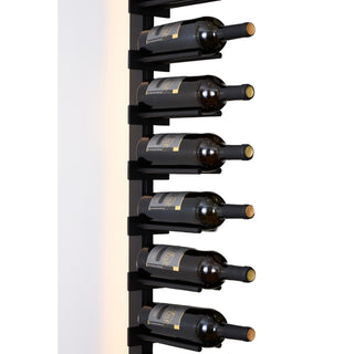caption Close up of 1 Bottle Wide Cork Forward V Bar Glow (with LED Lighting)