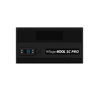 Caption WhisperKOOL SC Pro 4000 front panel with digital controller and system protection alarms