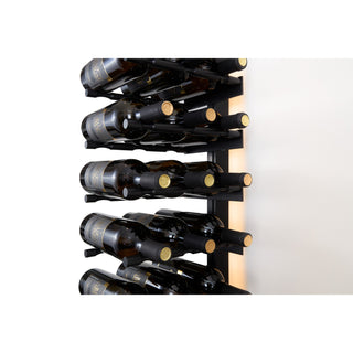 caption Side view of triple bottle deep pegs option