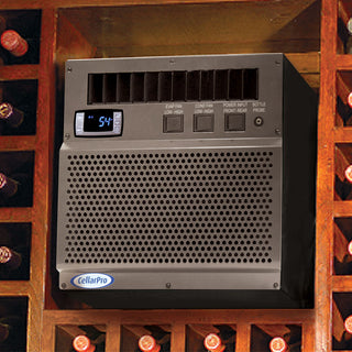 CellarPro 2000VSx-ECX Cooling Unit Cooling System  installed example for contemporary custom wine cellars