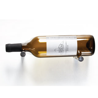 caption Polished Aluminum Single Deep VINdustry Wine Pegs