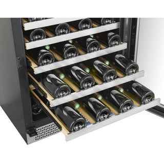 Wine Cabinet Shelves with Interlacing Bottles