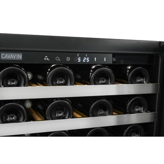 One touch controls Cavavin under counter wine fridge