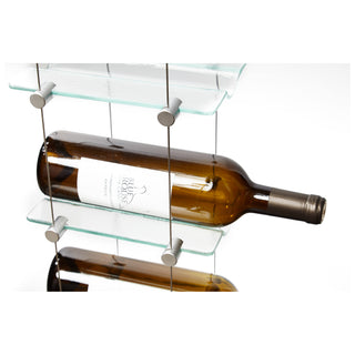 Float Cable and Glass Wine Racking by Blue Grouse Wine Cellars