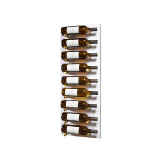 caption White Panel with Single Deep Gold Pegs
