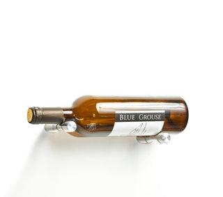 caption Milled Aluminum Finish - 1 Bottle Deep (discontinued clearance finish)