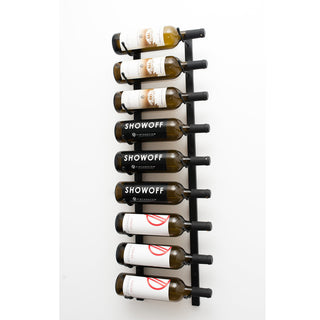 Vintage View WS31 Wall Series Wine Rack in Matte Black