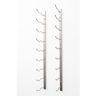 Vintage View WS31 Wall Series Wine Rack in Brushed Nickel