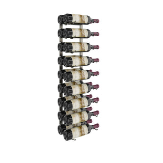 Vintage View WS32 Wall Series Wine Rack in Gunmetal Luxe