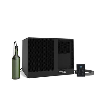 WhisperKOOL Platinum split 8000 ductless cooling system with bottle probe custom cellar cooling solutions