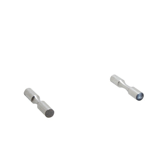 caption Polished Aluminum Single Deep VINdustry Wine Pegs