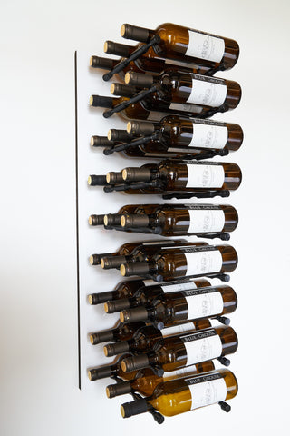 caption White Panel with Triple Deep Black Anodized Pegs (discontinued peg finish, available while stock lasts)