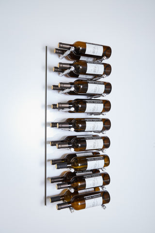 caption White Panel with Double Deep Milled Aluminum Pegs (discontinued peg finish, available while stock lasts)
