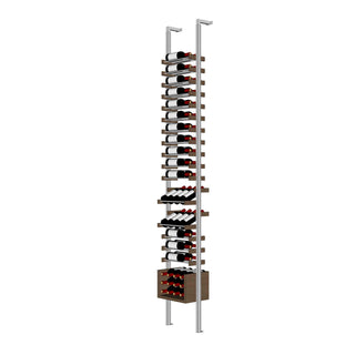 Millesime All-Star Wine Rack - 2 Bottle Deep & 9 Feet High Floor to ceiling wine rack display
