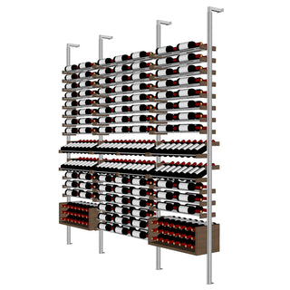 Millesime All-Star Wine Rack - 2 Bottle Deep & 8 Feet High