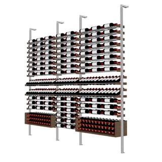 Millesime All-Star Wine Rack - 2 Bottle Deep & 8 Feet High