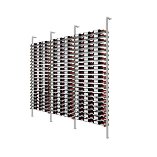 Millesime Streamline Wine Rack - 9bottle wide 2 bottle deep  & 9 Feet High label forward wine rack