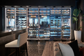 65. High End Wine Cellar with Glassed-in Wine Cellar...