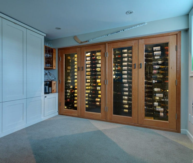 2. VintageView Wine Cabinet Enclosure