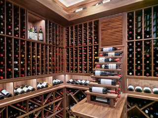 wooden wine rack​