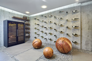 modern wine rack