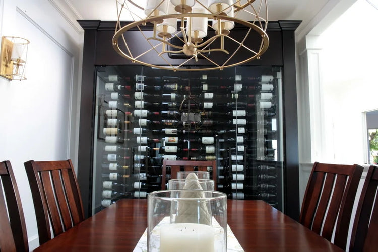 Custom Glass Wine Cabinet