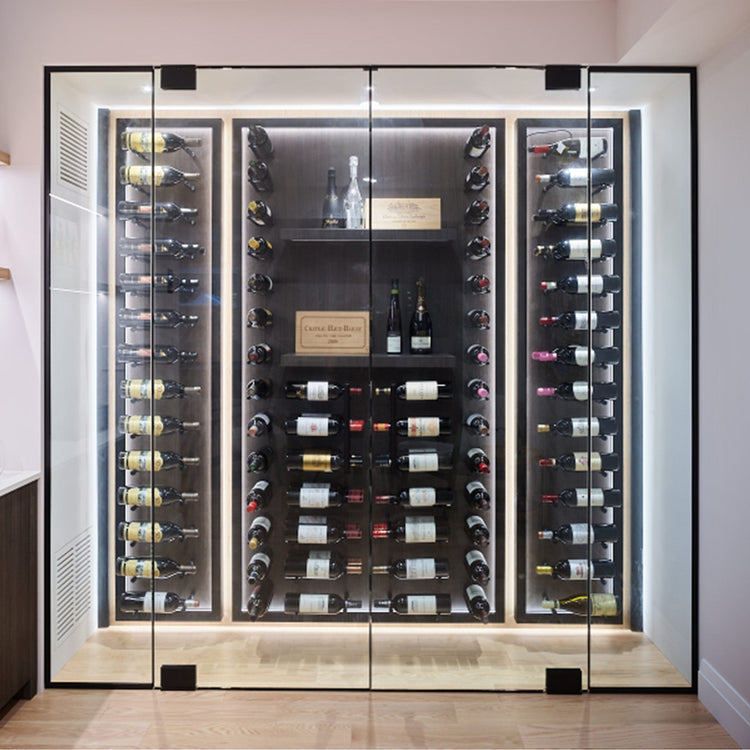 70. Custom Panel & VINdustry Wine Pegs Display