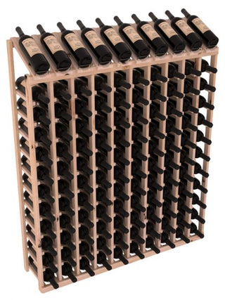 Elementcollection 10 Column 12 Row Display Top Wine Rack Unstained