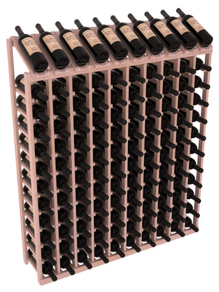 Elementcollection 10 Column 12 Row Display Top Wine Rack Greywash Stained