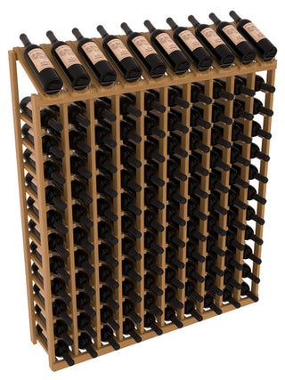 Elementcollection 10 Column 12 Row Display Top Wine Rack Unstained