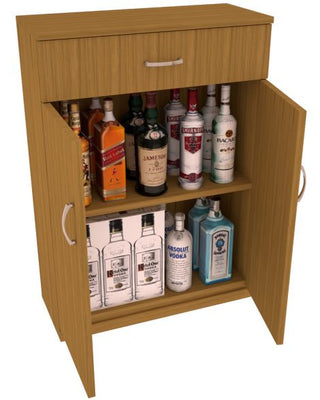 Elementcollection 26Ft Liquor Base Cabinet Oak Stained