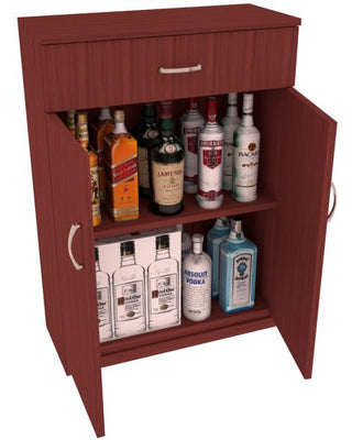 Elementcollection 26Ft Liquor Base Cabinet Cherry Stained
