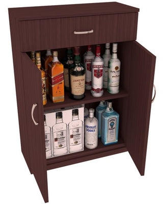 Elementcollection 26Ft Liquor Base Cabinet Walnut Stained