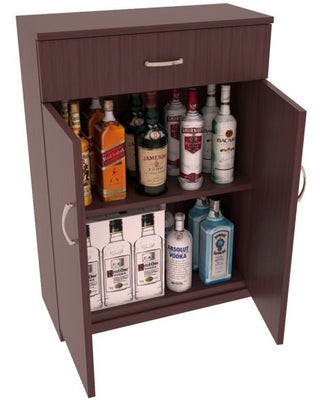 Elementcollection 26Ft Liquor Base Cabinet Walnut Stained