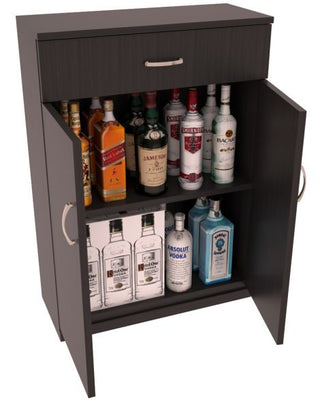 Elementcollection 26Ft Liquor Base Cabinet Black Stained