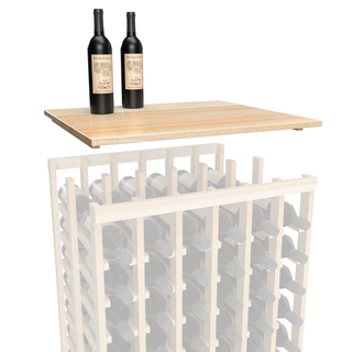 Elementcollection 26 Double Deep Wood Island Rack Top With Cleat Unstained Element Collection
