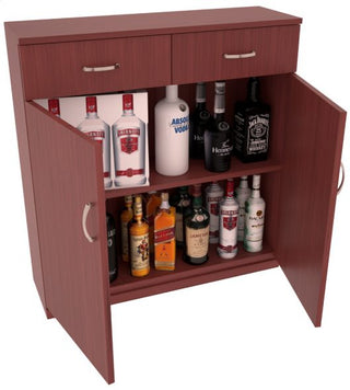 Elementcollection 35Ft Liquor Base Cabinet Cherry Stained